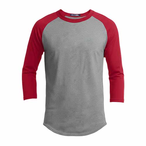 Athletic Heather/Red